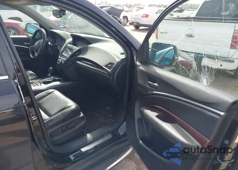 2014 Acura Mdx Technology Package z USA, uszkodzony, nr VIN 5FRYD3H44EB019187